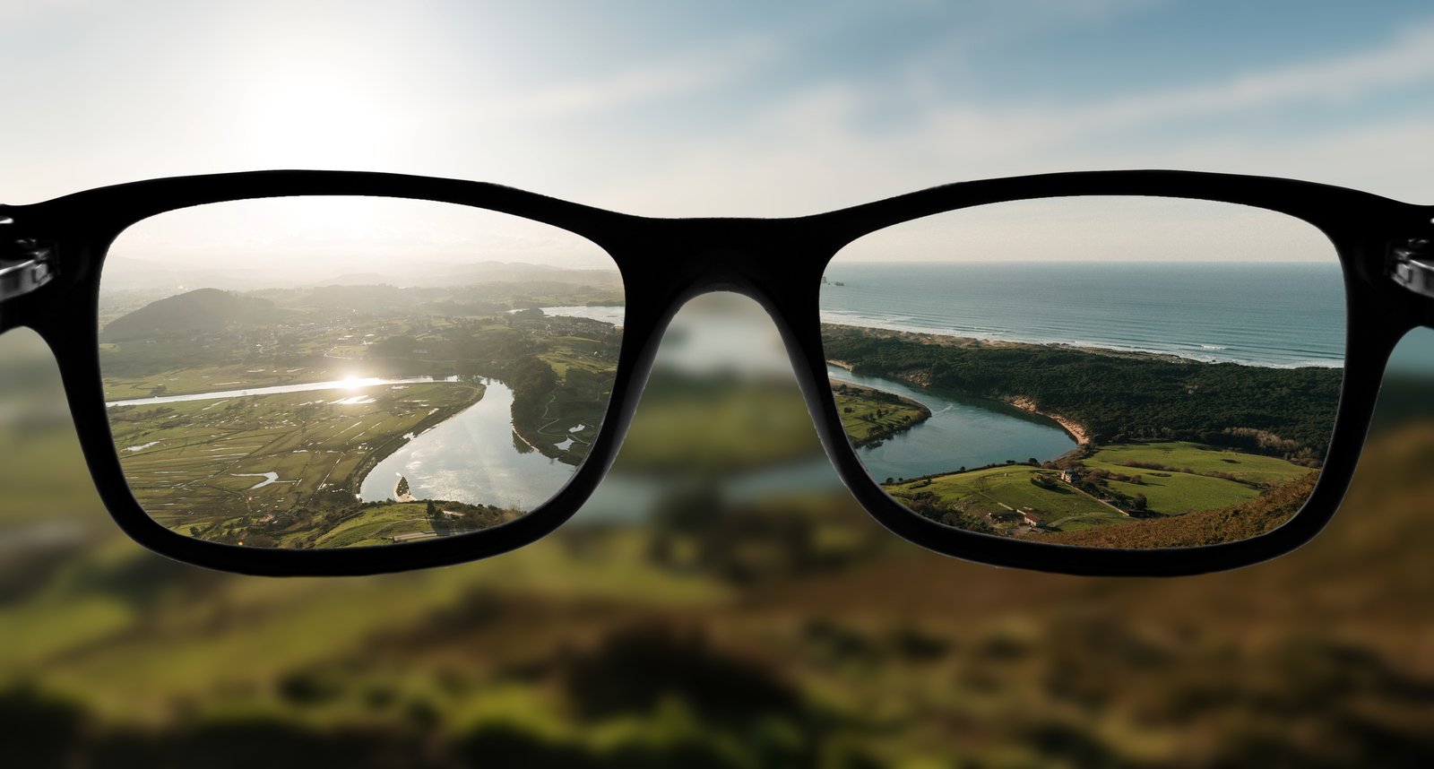 Visión a través de lentes oftálmicos